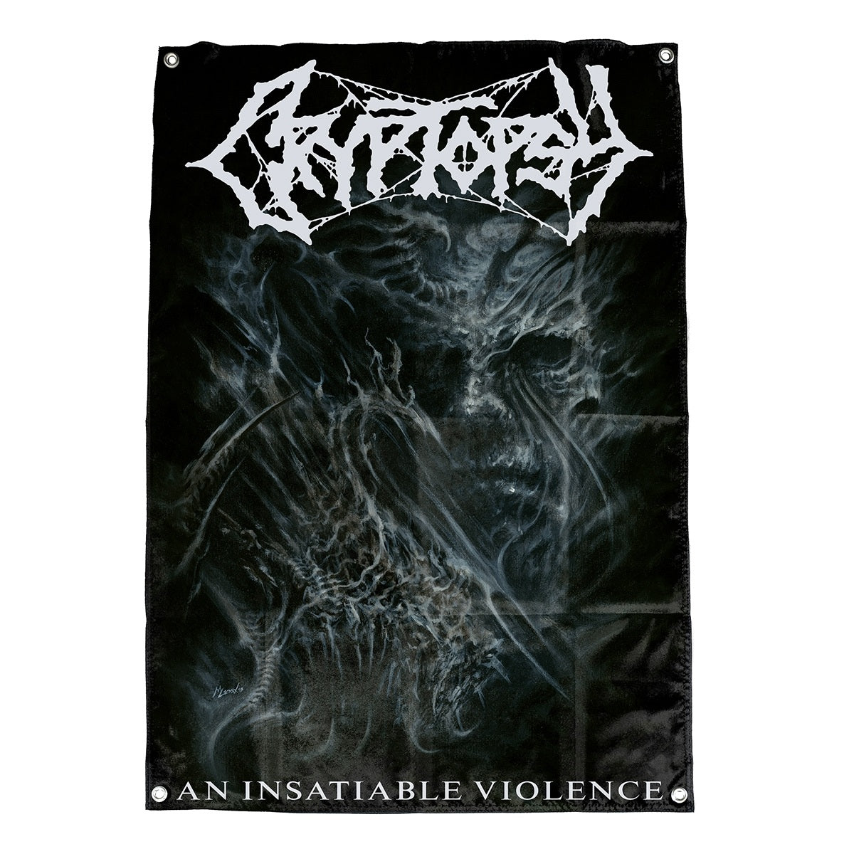 Cryptopsy - An Insatiable Violence Wall Flag