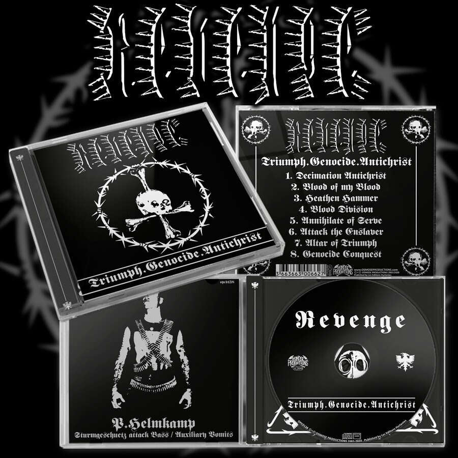 Revenge - Triumph.Genocide.Antichrist CD