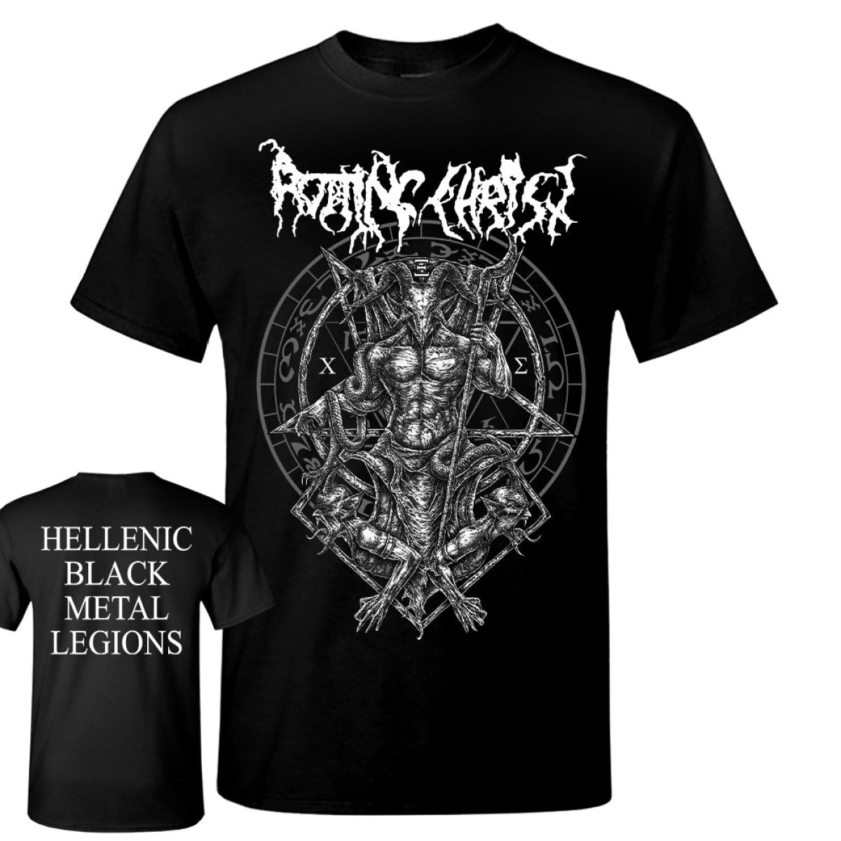 Rotting Christ - Hellenic Black Metal Legions T-Shirt