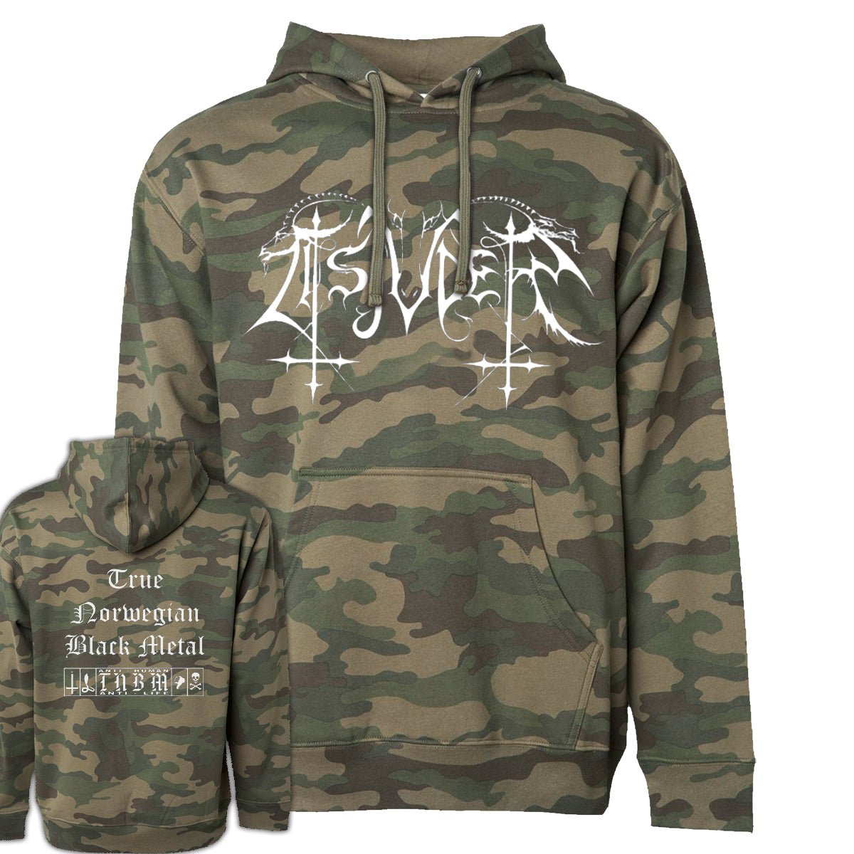 Tsjuder - True Norwegian Black Metal Camo Hoodie
