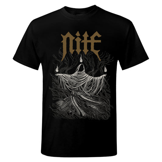 Nite - Darkness Silence Mirror Flame T-Shirt