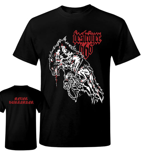 Destroyer 666 - Never Surrender T-Shirt