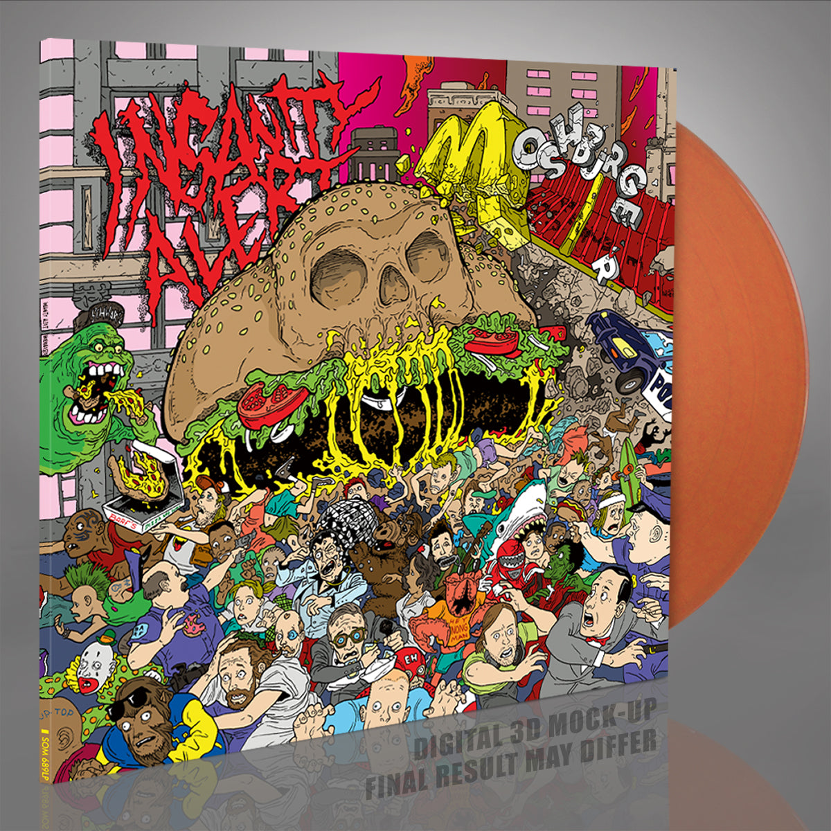 Insanity Alert - Moshburger [CD / Vinyl]