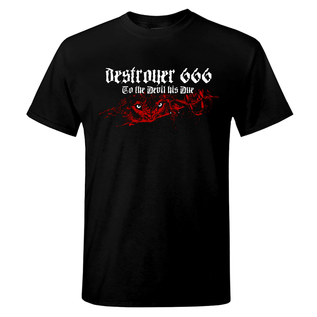 Destroyer 666 - Devil Eyes T-Shirt