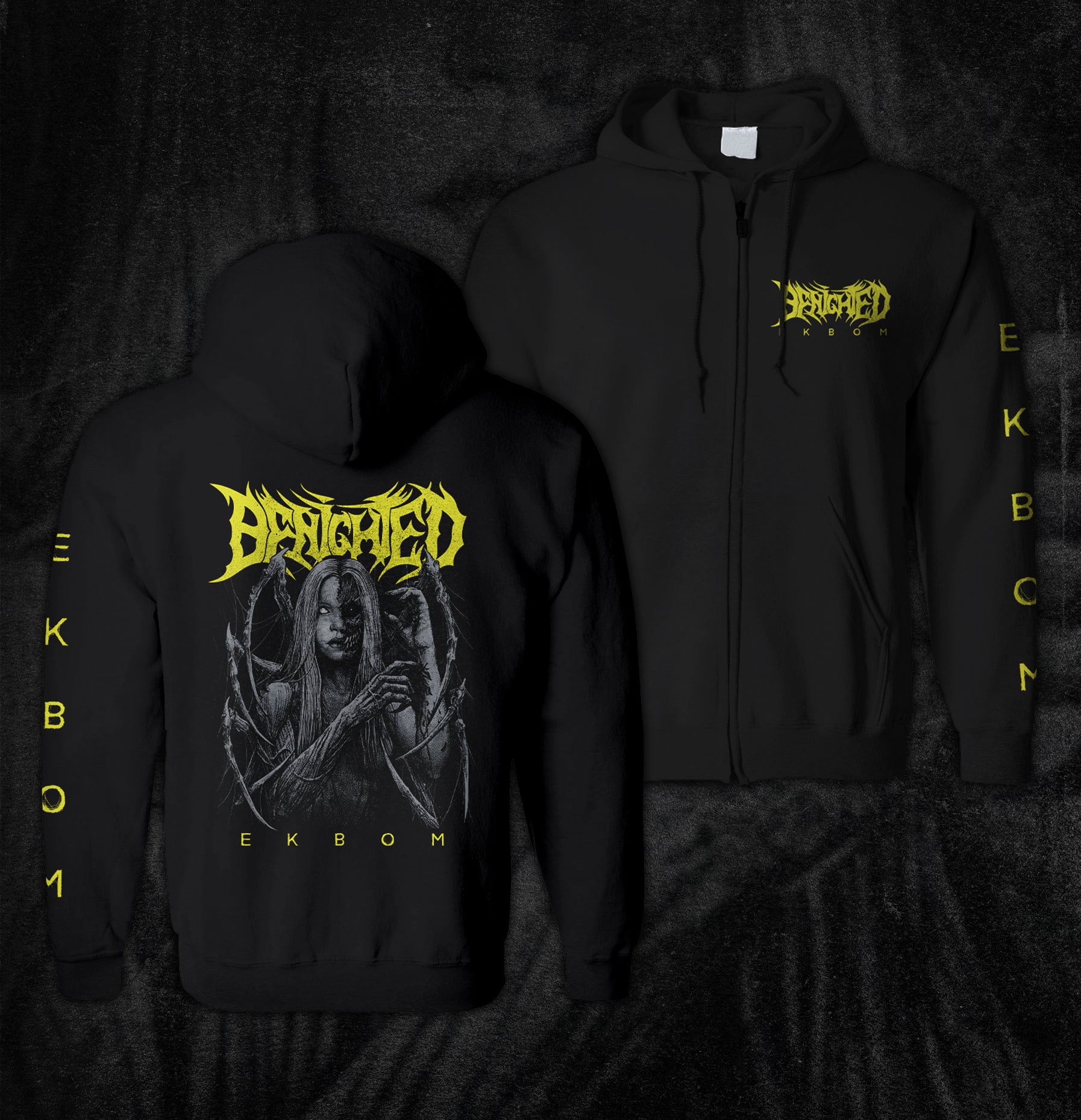 Benighted - Ekbom 2 Zip Hoodie – Season of Mist