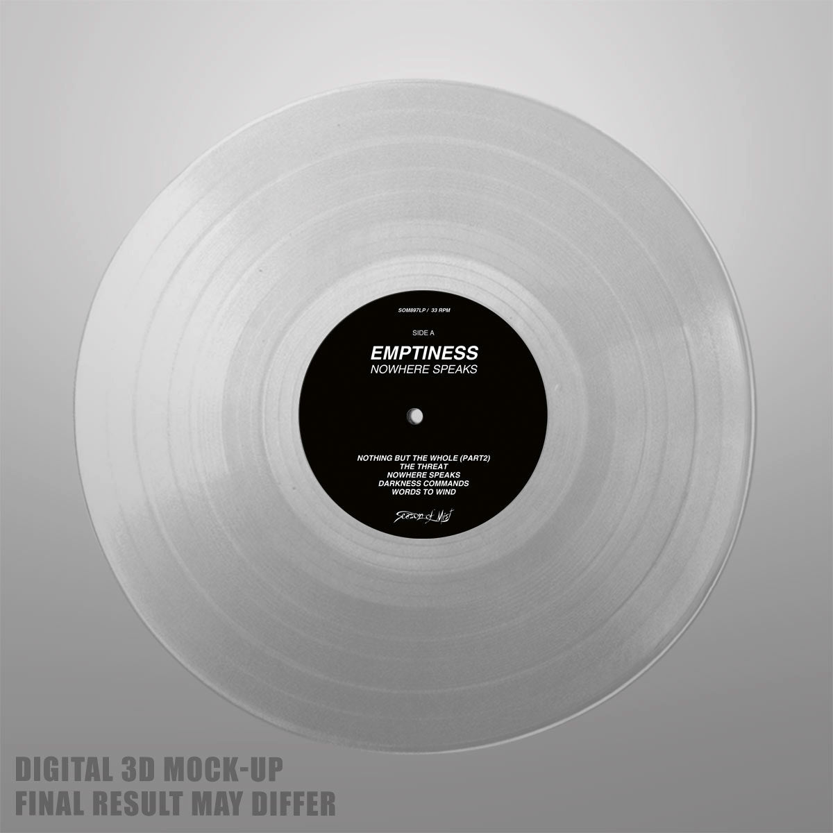 Emptiness - Nowhere Speaks [CD / Vinyl] [PRE-ORDER]