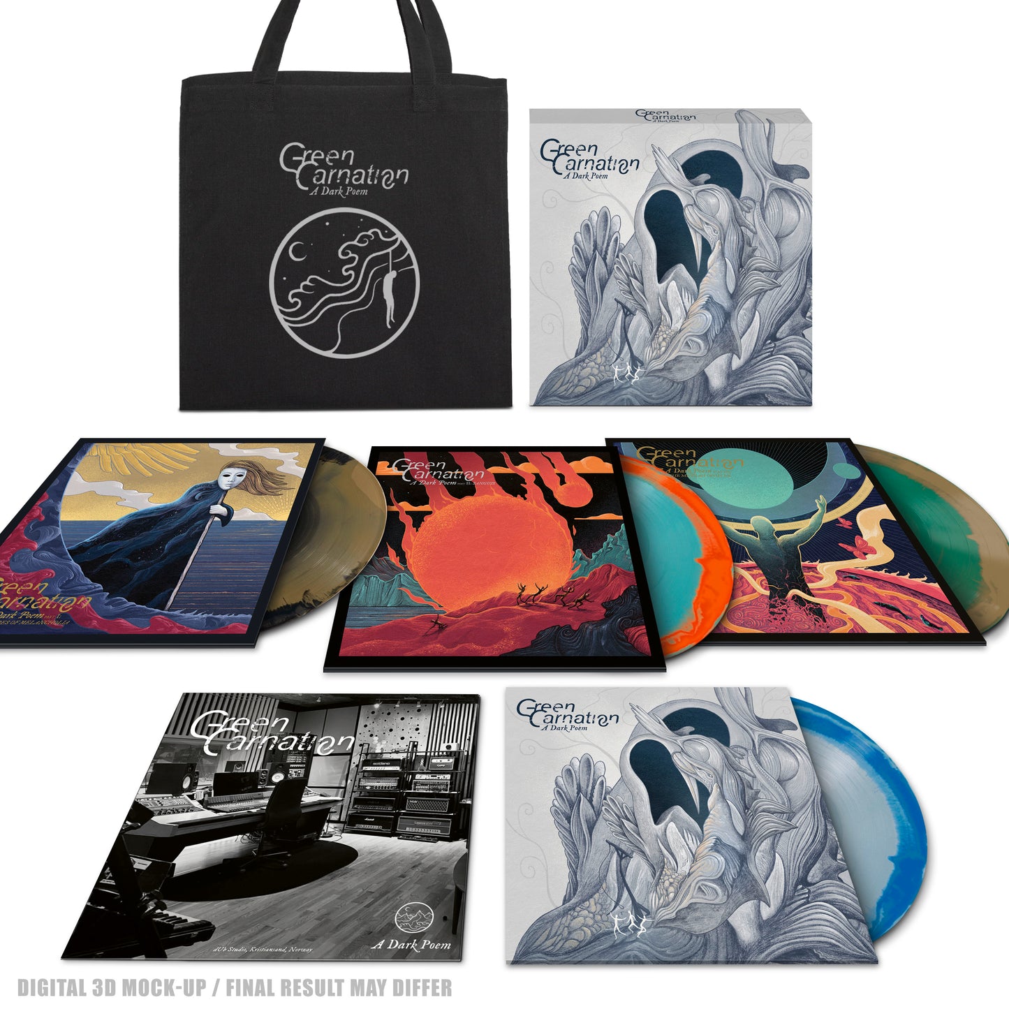 Green Carnation - A Dark Poem Trilogy - Collector's Edition Vinyl Box Set